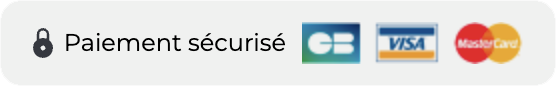 Paiement sécurisé - Carte Bancaire - Visa - Mastercard